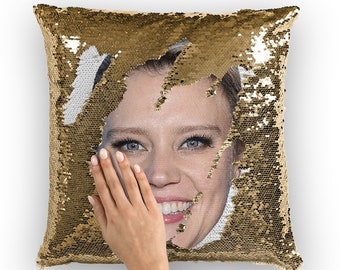 Etsy sequin shop pillow