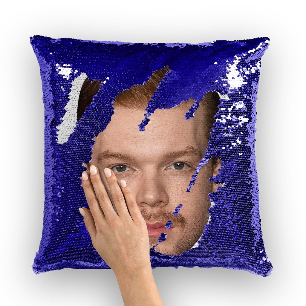 Circle game sequin pillow online