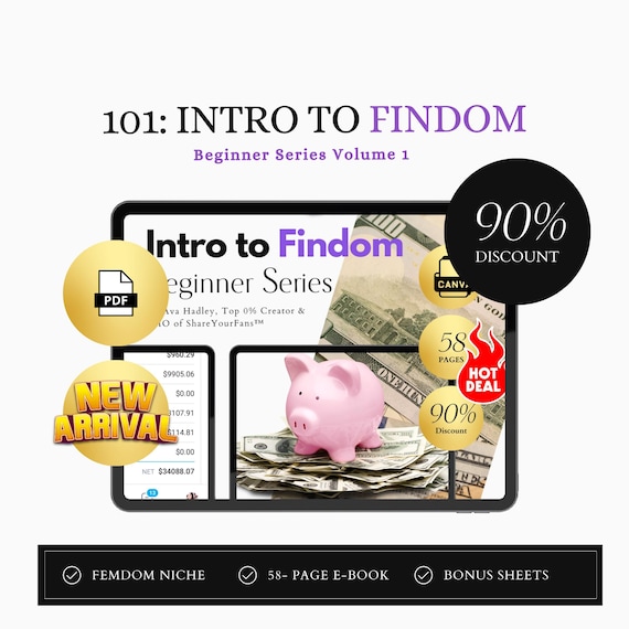 Findom 101 Ebook: Financial Domination for Beginners (Digital Download)
