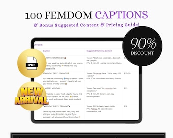 100 Femdom-texter för OnlyFans, Fansly, PPV och sexting | NSFW-innehållsverktyg + bonusprisguide