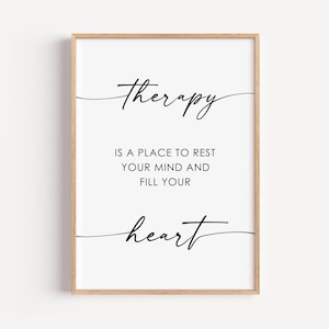 Therapy Art, Therapist Office Decor, Mental Health Art, Psychology Poster, Therapy Prints, School Psychologist, Digital Print