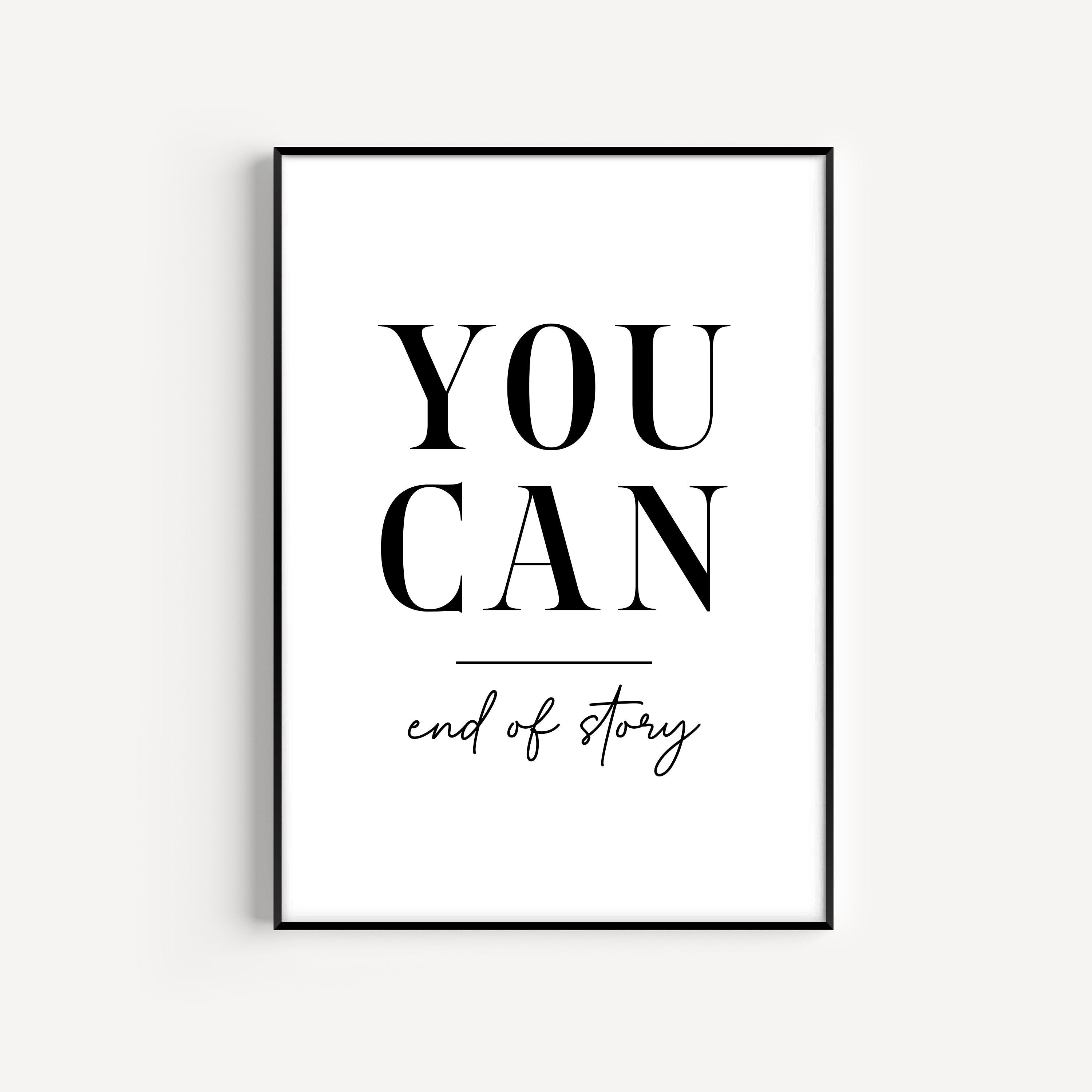 Wall Art Bundle Set of 12, Printable Wall Art, Inspirational Quote ...