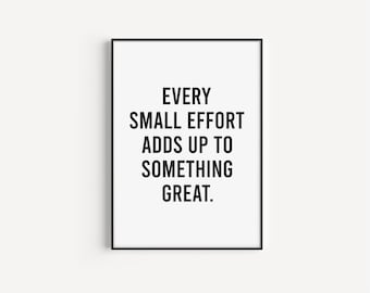 Motivational Posters for Office Wall Art, Inspirational Quotes for Workplace, Positive Quotes, Discipline Wall, Office Decor