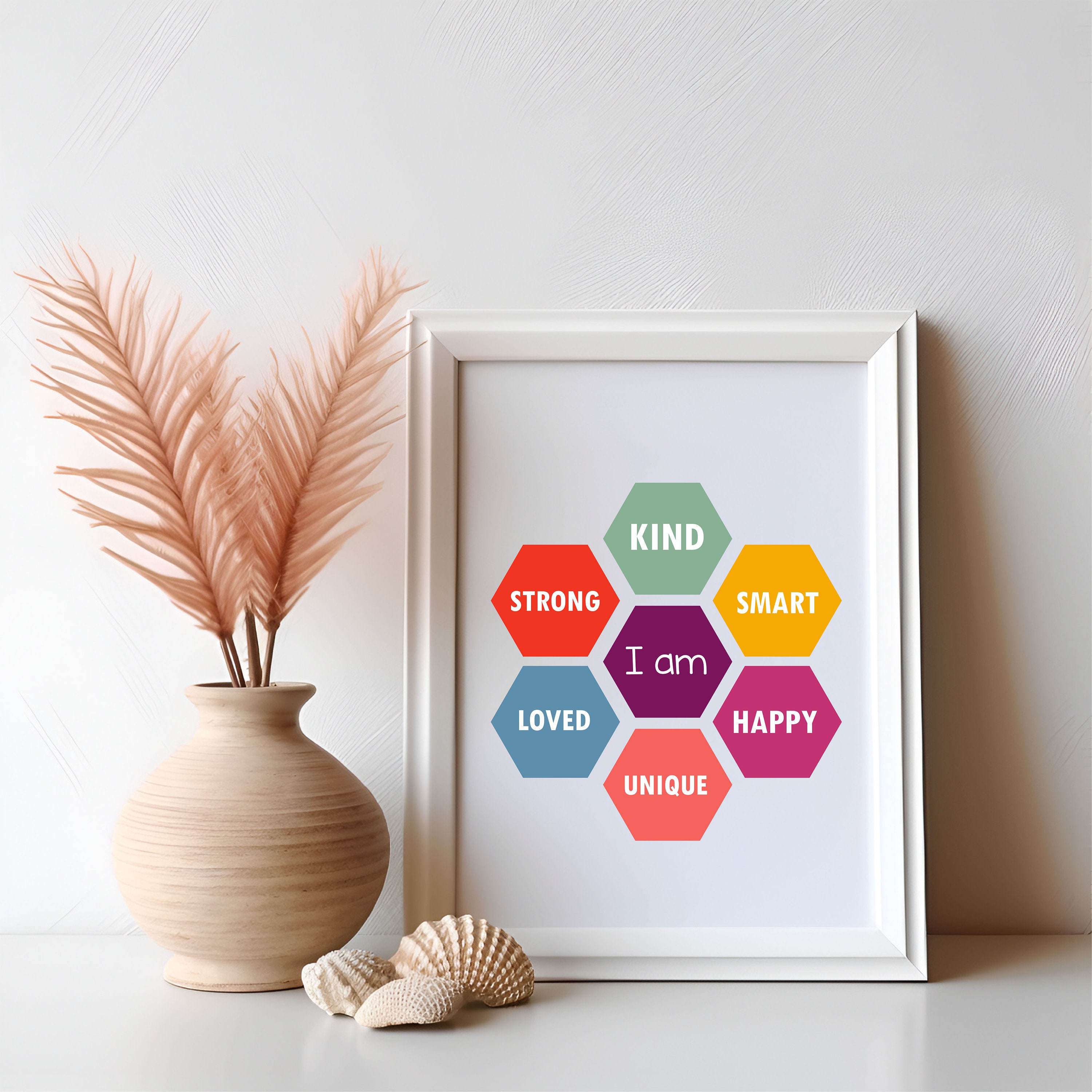Affirmations for Kids, Classroom Posters, Kids Wall Art, Nursery Decor ...