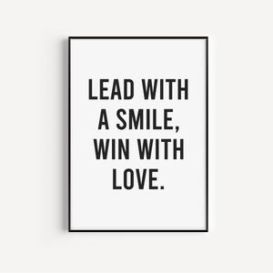 Leadership quote, Inspirational quotes, Printable art, Workplace Wall Art, Printable Office Decor, Leadership Gifts, Gift for Boss