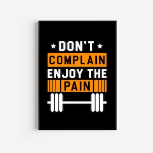 motivational Wall Art, home gym sign, Fitness Poster, motivational poster, Motivational Quote Printable Art, Workout Sign, inspiring posters