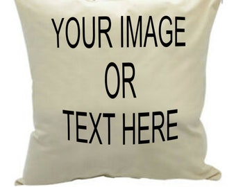 personalised pillow case cusion cover