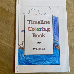 Cyclus 1 2 3//Week 13//Klassieke gesprekken//Tijdlijn//Geheugenwerk//Kleurboek