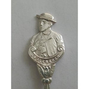 Vintage souvenir Netherlands Spoon Silverplate figural Walcheren