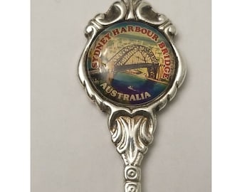 Sydney Australia Souvenir Spoon Harbour Bridge Silverplated Stuart