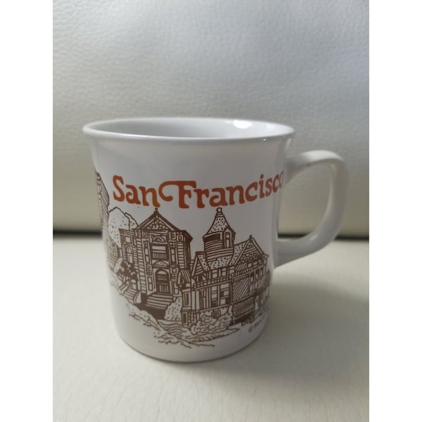 Vintage San Francisco Mug Cup, 1980 MICO Brand, Made In Japan