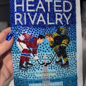Heated Rivalry Bedazzled Book Covers! - Etsy
