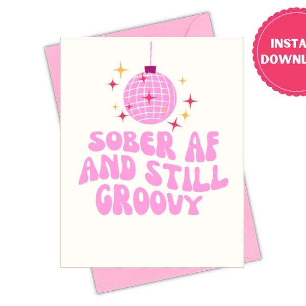 Sobriety Anniversary Cards - Etsy