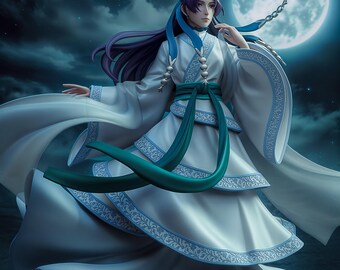 DEXSHUN Jinshi Anime Figur – 10 Cm Actionfigur Mit Austauschbarem Zubehör, PVC Modell Für Sammler
