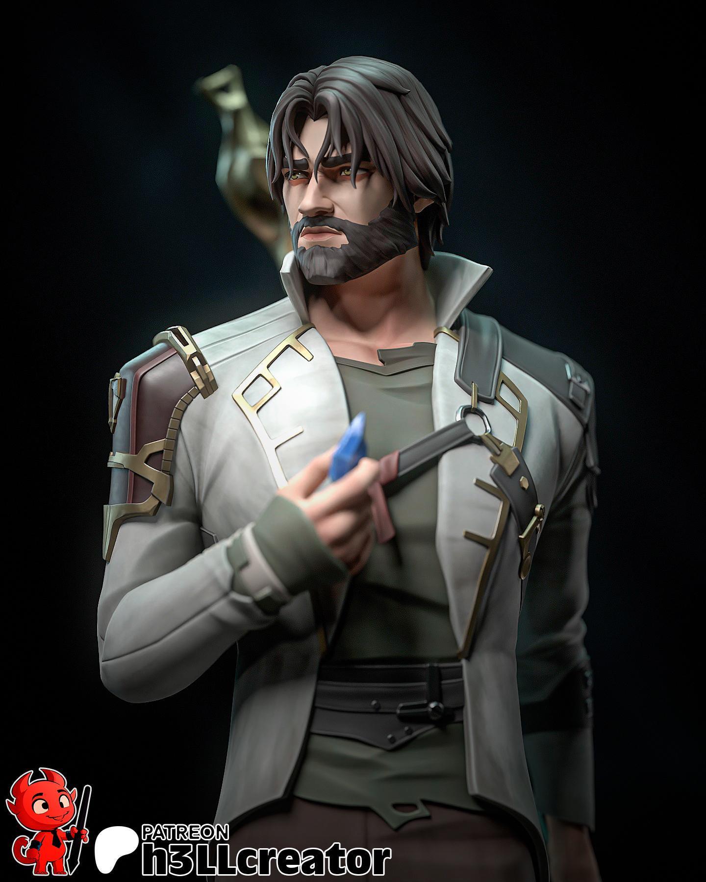 Jayce 3D Figure: Lol Limited Edition Resin Statue - Etsy