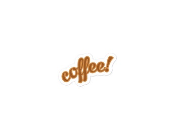 coffee Sticker