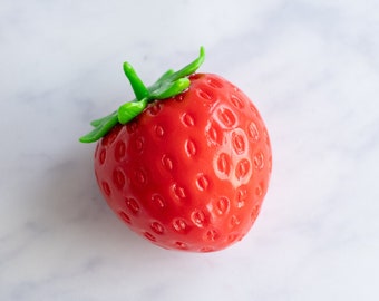 STRAWBERRY SQUEEZE TOY | Add On | Squish Toy | Stress Ball | Anxiety Release | Sensory Play