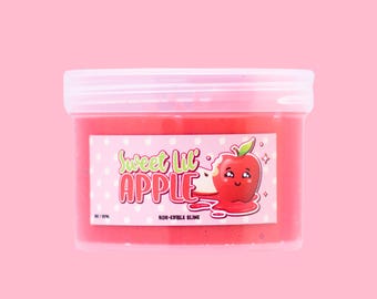 Sweet Lil Apple Crunch Slime | Thick Glossy Scented Play Dough (8oz)