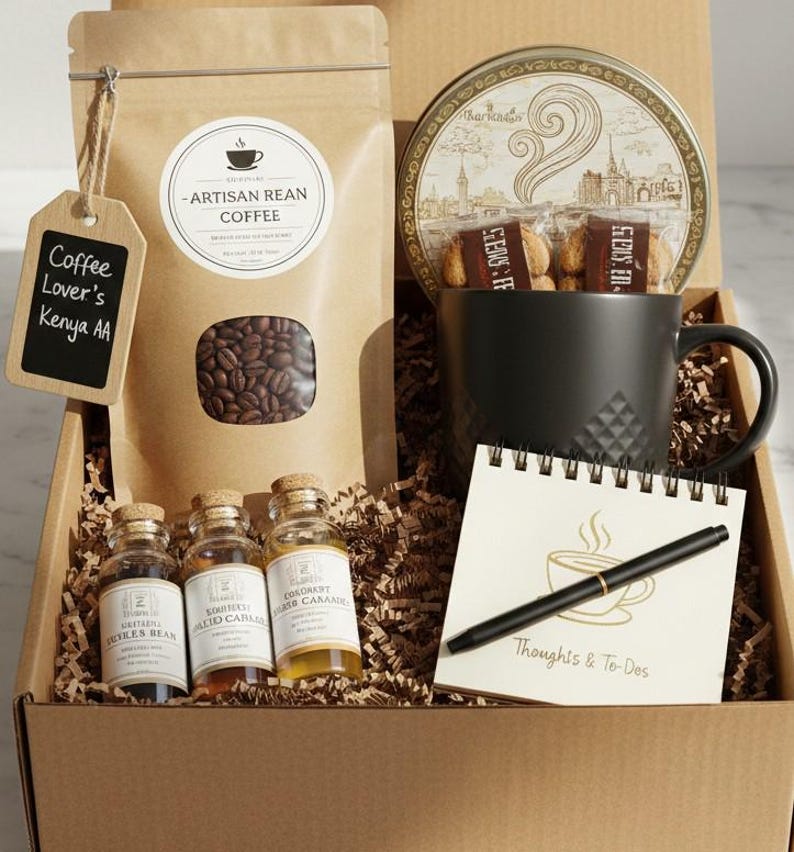 Coffee Lovers Gift Box - Etsy
