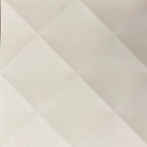 Woondecoratie gips 3D decoratieve wandpanelen, residentieel, commercieel, detailhandel - akoestische panelen, ruisonderdrukking - ruitvorm