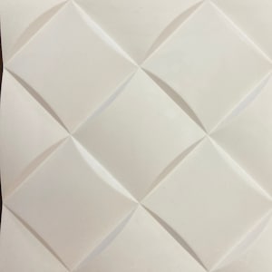 Paneles decorativos de pared en 3D de yeso para decoración del hogar - quilt