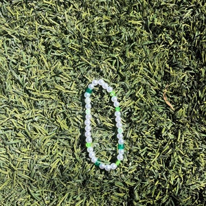 green phone charm