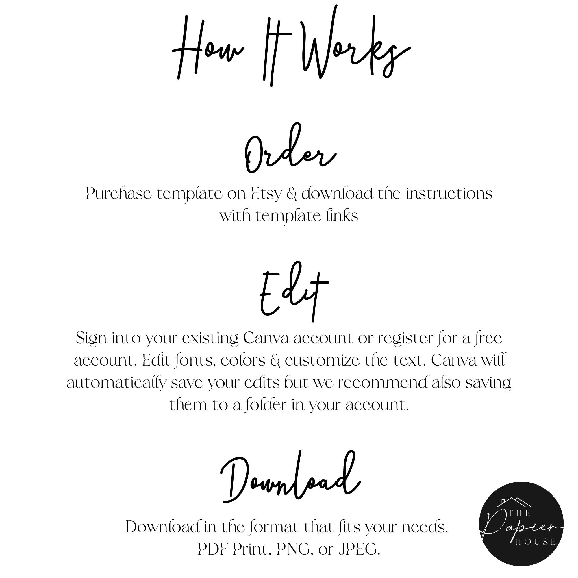 Funeral Announcement Template Editable Template Elegant - Etsy