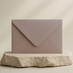 Baronial Envelope Collection | Driftwood | C5 Compatible | Wedding Invitation Envelope | Engagements | Save the Date | 027