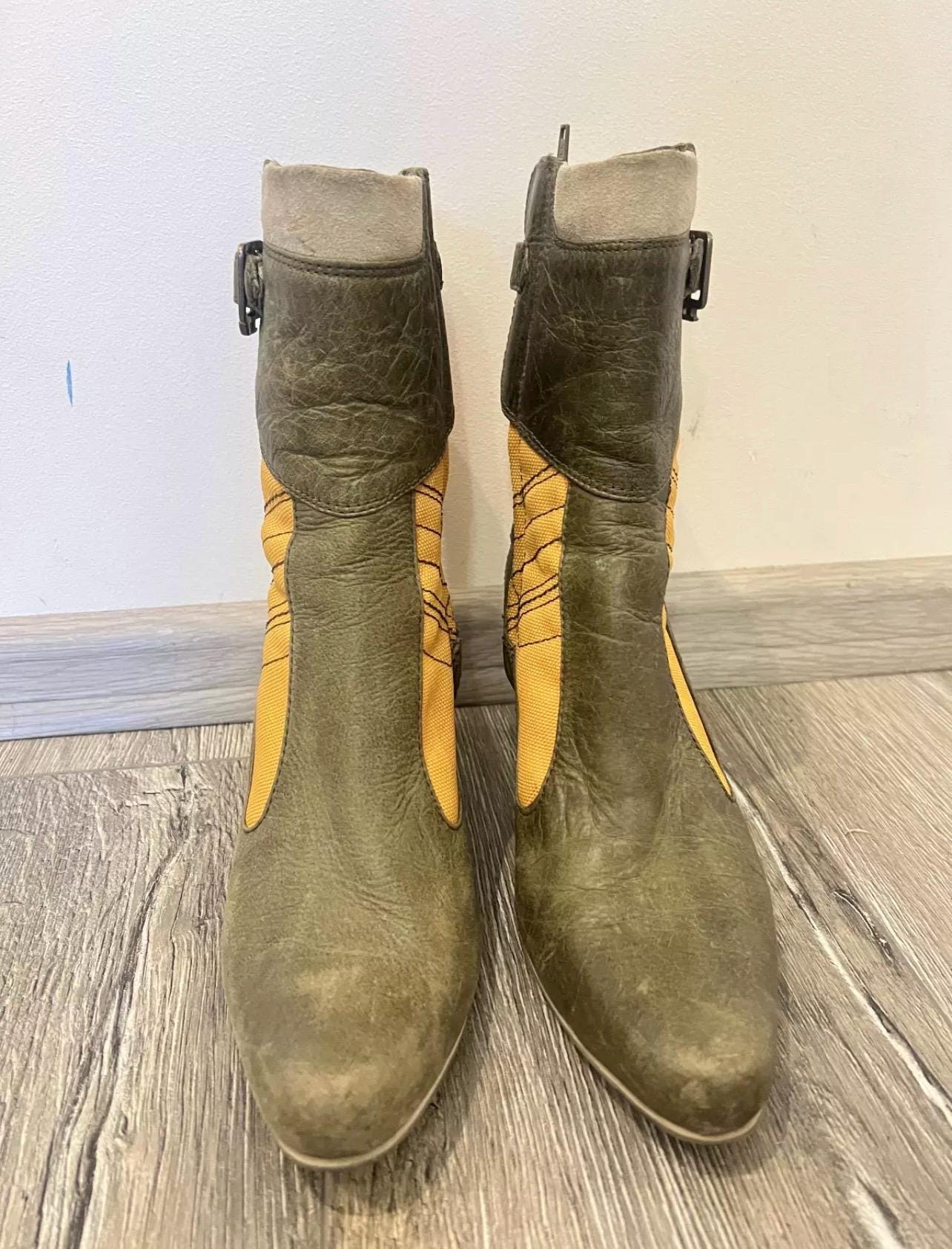 靴 00s archive DIESEL leather boots y2k s-l1600.jpg
