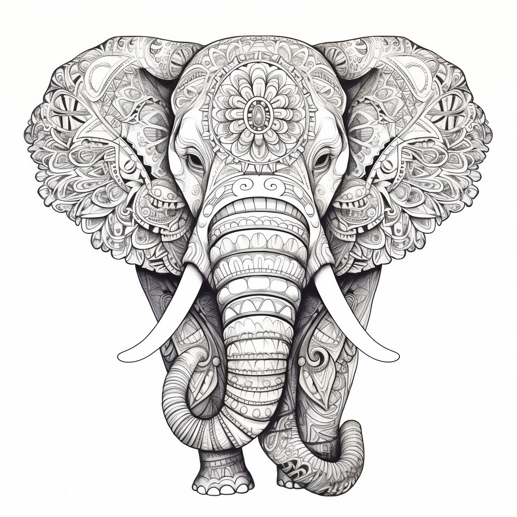 Exotic Animal Digital Coloring Pages Etsy
