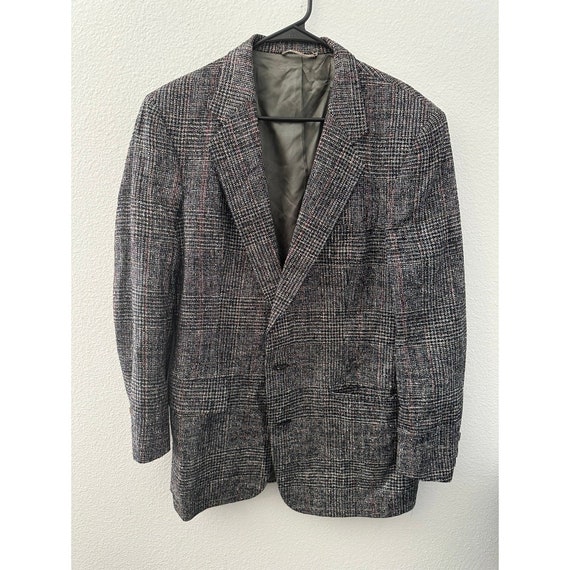 Vintage 90s Christian Dior Monsieur Tweed Suit Co… - image 1