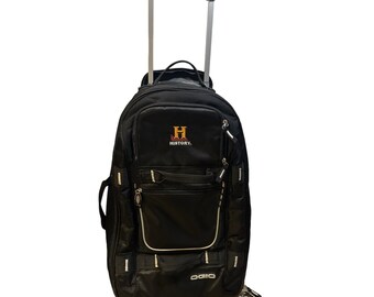 History Channel Ogio Computer Wheeled Carry On Rolling Bag Luggage