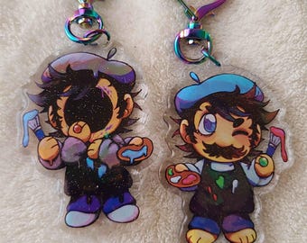 Look Outside Frederic Keychain