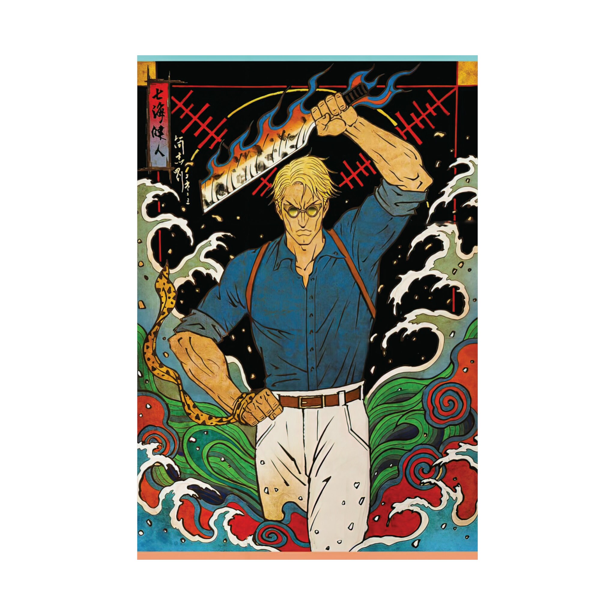 Kento Nanami Poster | Jujutsu Kaisen Anime Art Print (27