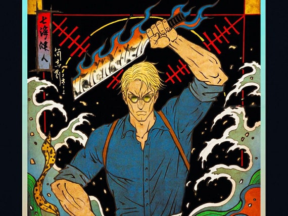 Kento Nanami JJK Anime Poster | Japanese Art Wall Print (digital