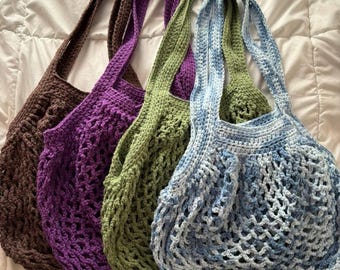 Crochet Arch Stitch Market Bag Pattern