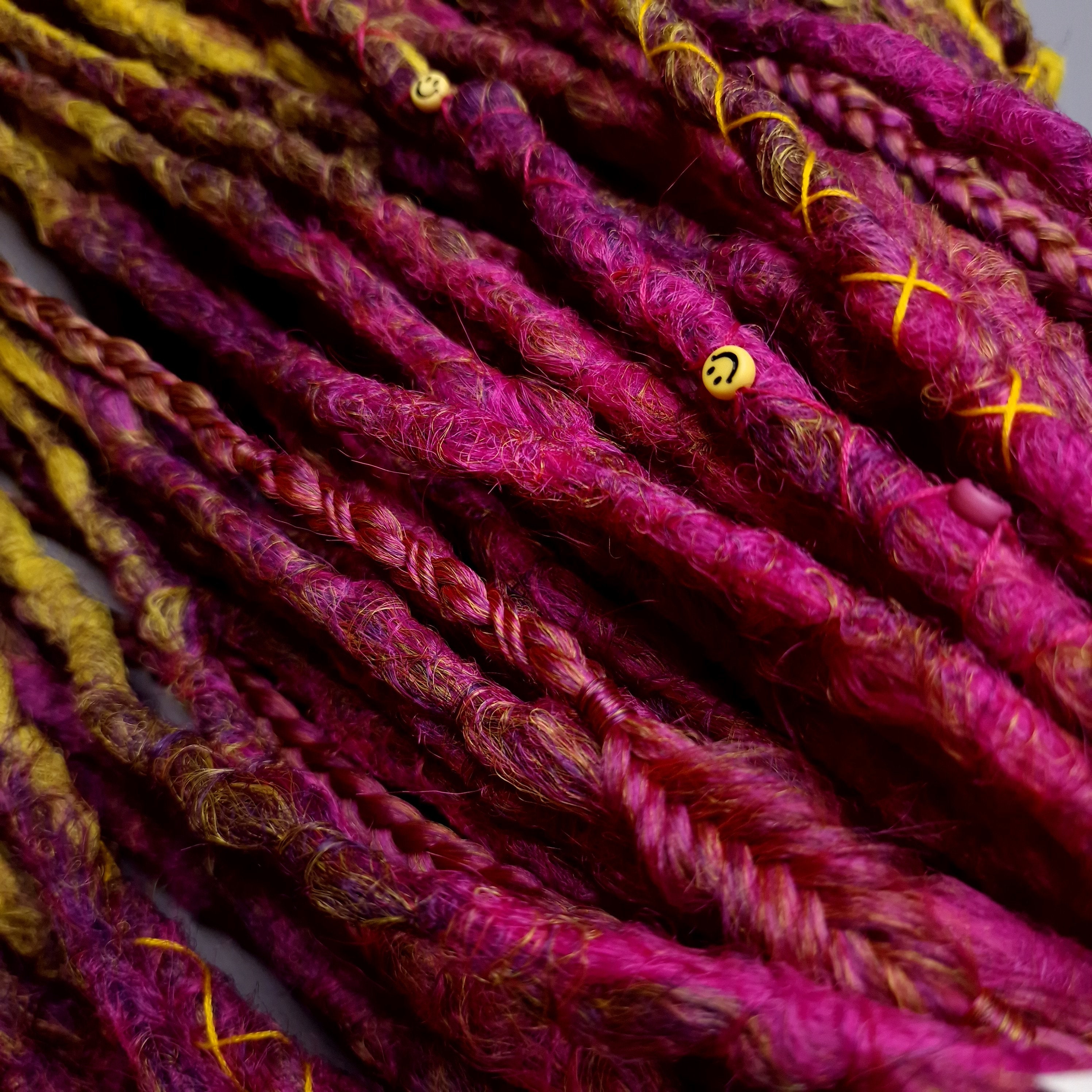 Crochet Dreads Purple Dreadlocks Crochet Hook Set Textured Dreadlocks