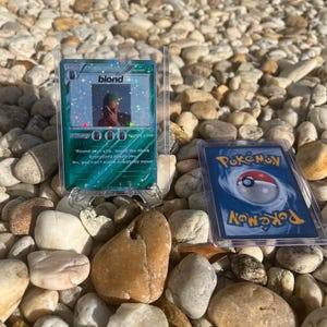 Frank Ocean | Couverture de l'album | Musique | Carte Frank ocean rap|Cadeau musique| Oeuvre d'art de l'album Frank Ocean | Carte Pokémon Musique | cartes à musique|