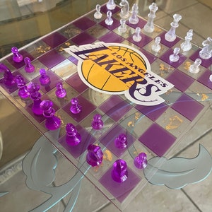Custom Sports Team Chess Set | Resin Chess Set |Football|Baseball |Basketball | Father’s Day Gift |Gift| Board game| Chess| Mother&#39;s Day