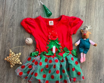 The Christmas Tree Tutu Dress