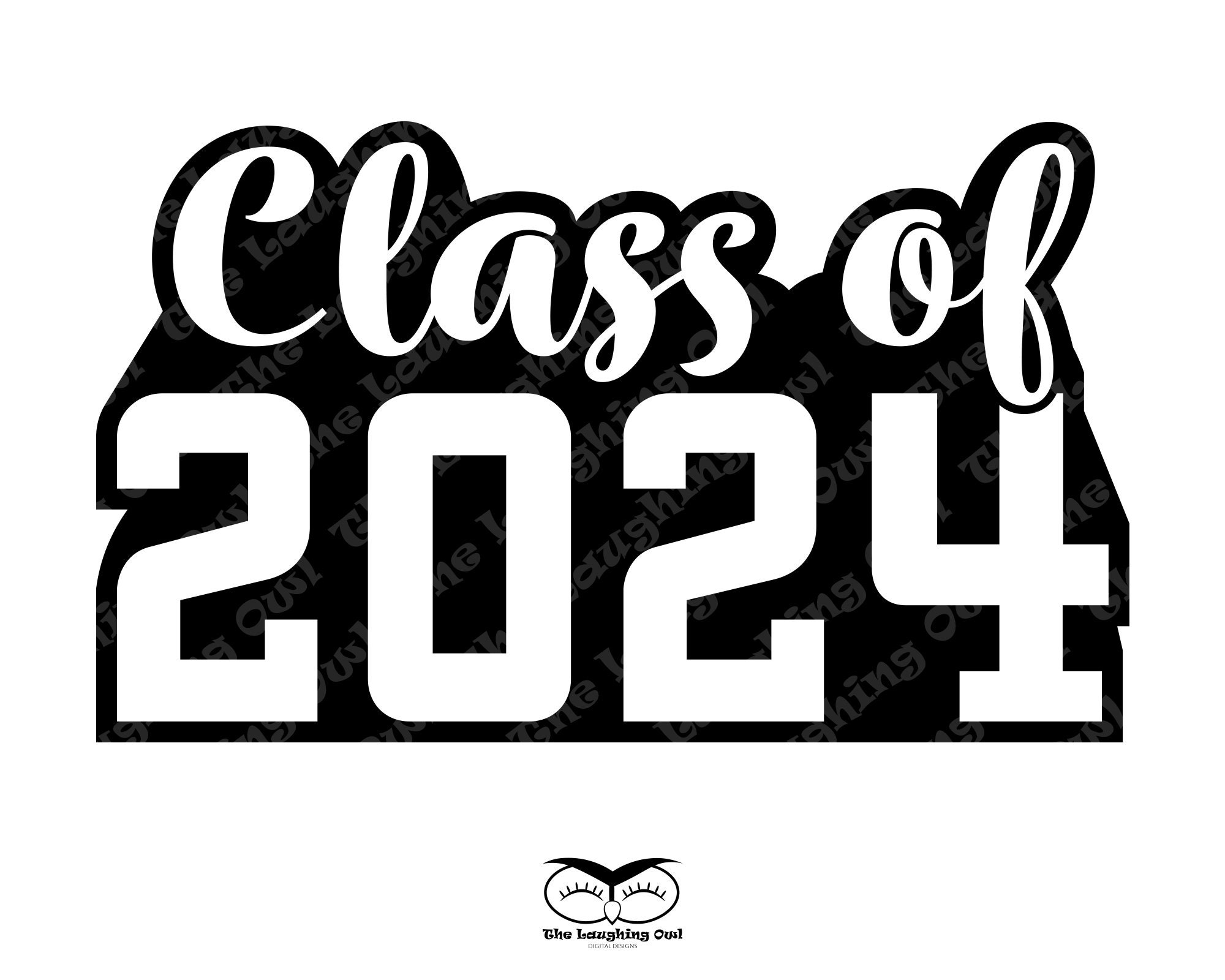 Class of 2024 Graphic Design, Digital Download File svg, Png, Jpg, Dxf