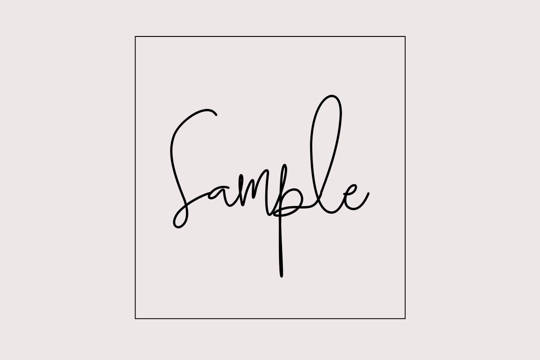 Sample for ONE Single Candle - Etsy