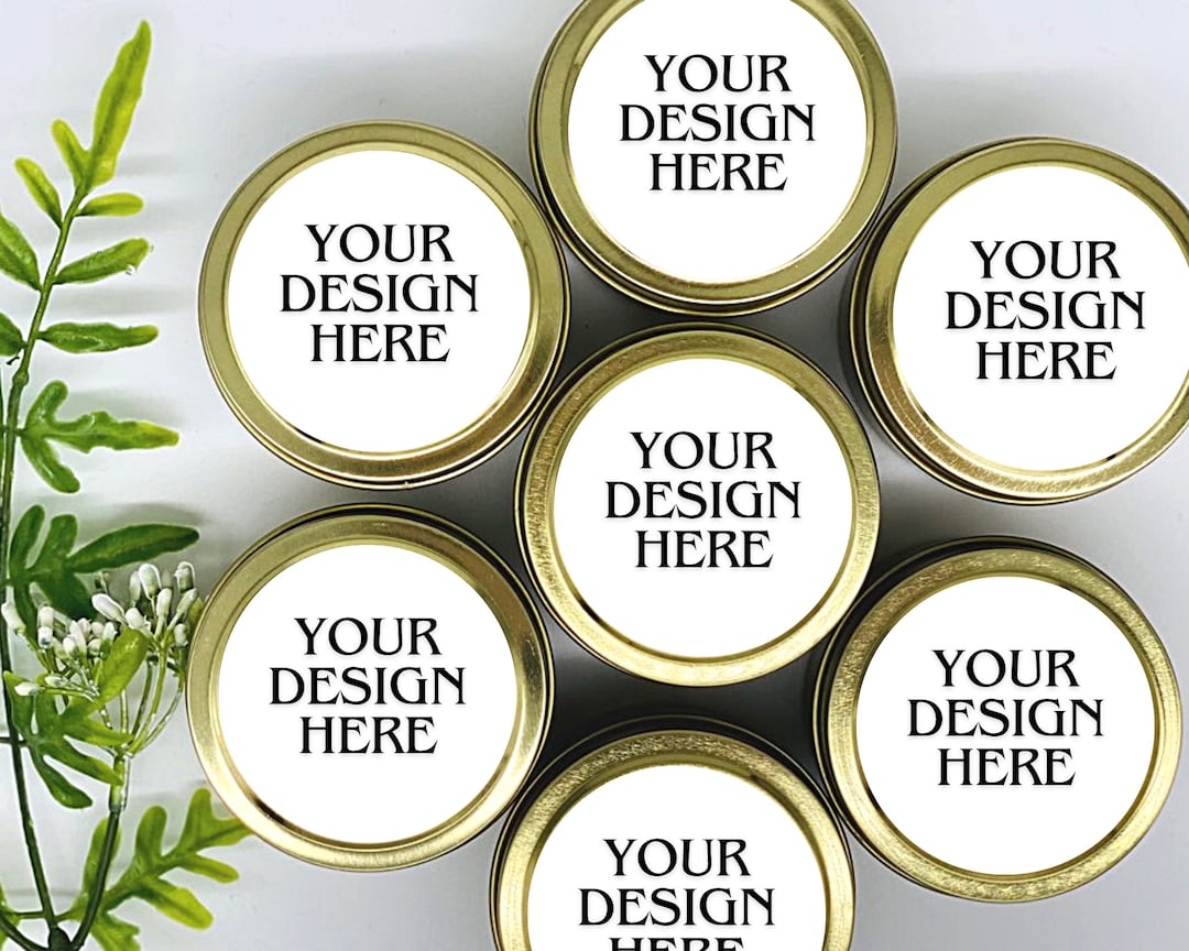 Custom Wedding Favor Candles: Personalized Label, Soy Wax (set of 12 ...