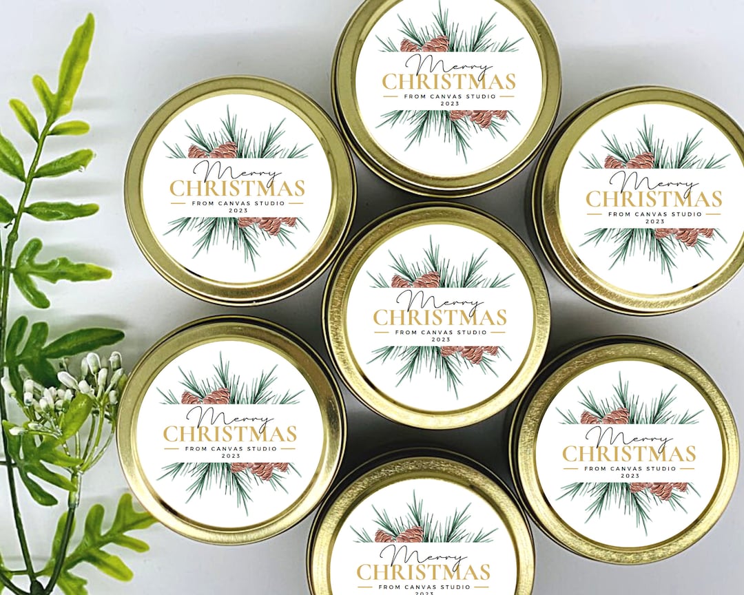 Bulk Christmas Candles Corporate Gift Christmas Candle Happy Holidays
