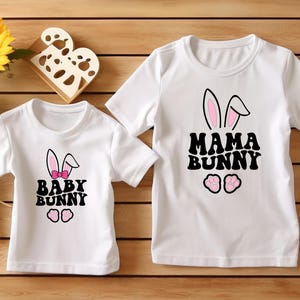 Custom Family Easter Shirt, Easter Family Matching Shirt, Easter Family Shirt, Easter Bunny Shirt, Mama Daddy Sister Brother Bunny Shirt
