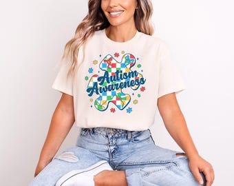 Autism Awareness Shirt, Autism Mom Gift Shirt, Autism Puzzle Pieces Shirt, Autism Shirt, Autism Month Shirt, Autism Support Shirt, Advocate