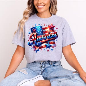 American Flag Shirt, America Shirt, Red White And Blue Shirt, Independence Day Tee, USA Shirt, Patriotic Shirt, Freedom Shirt, Usa Flag Tee