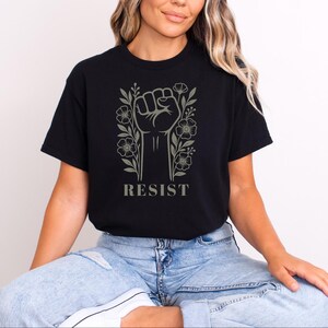Resist Protest Shirt, Anti MAGA Shirt, Anti Trump Shirt, Patriotic Shirt, Democracy Tee, Democrat Gift, Resistance Shirt, FDT Shirt