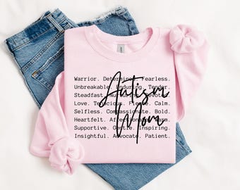 Autism Mama Sweater, Autism Acceptance Sweatshirt, Autism Awareness Gift, Autism Sweater, Autism Mom Crewneck, Autism Mom Gift, Autism Month