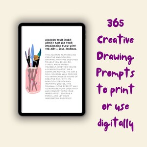 Dove l'arte incontra l'anima: diario creativo quotidiano / diario creativo digitale / Goodnotes o Notability / Mindfulness attraverso l'arte immagine 4